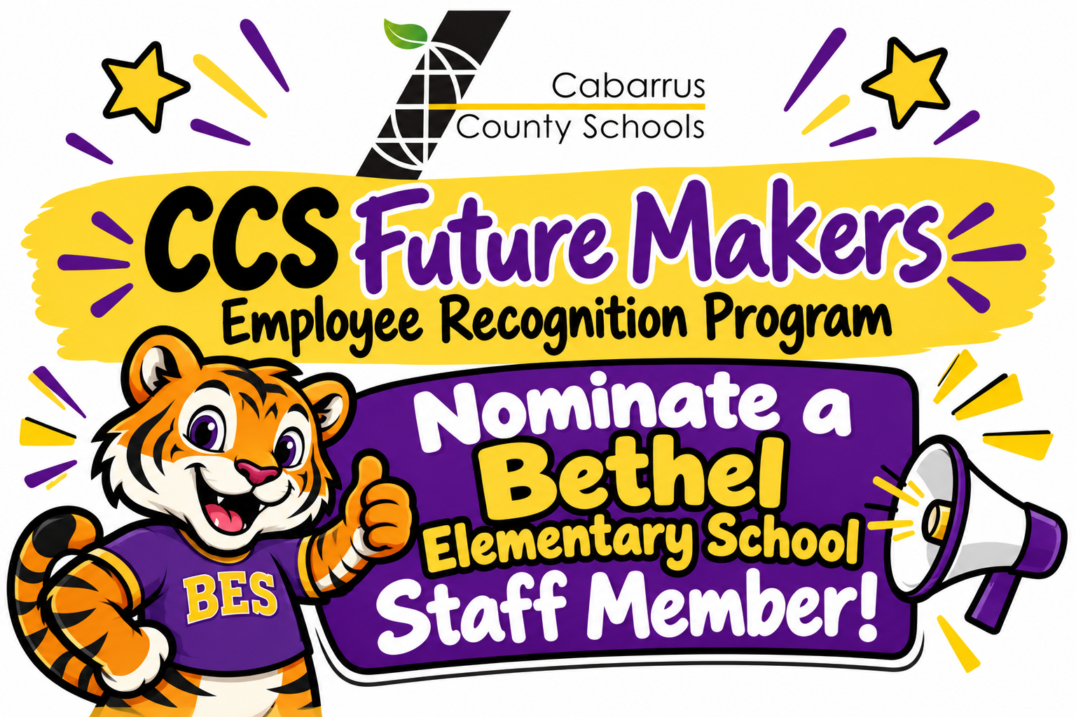 CCS Future Makers-Nominate a Bethel Staff Member!