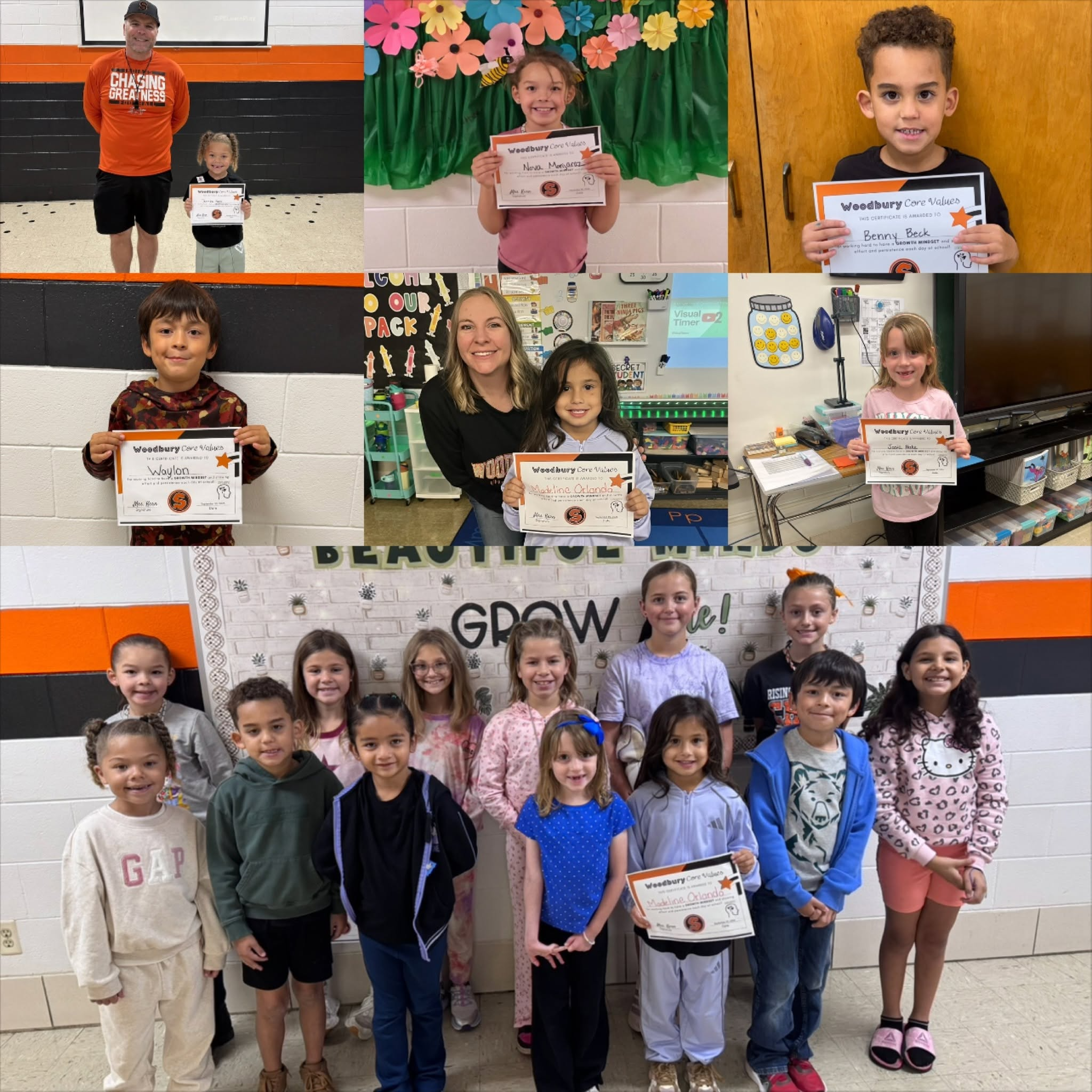 Growth Mindset Recognition SEPTEMBER 