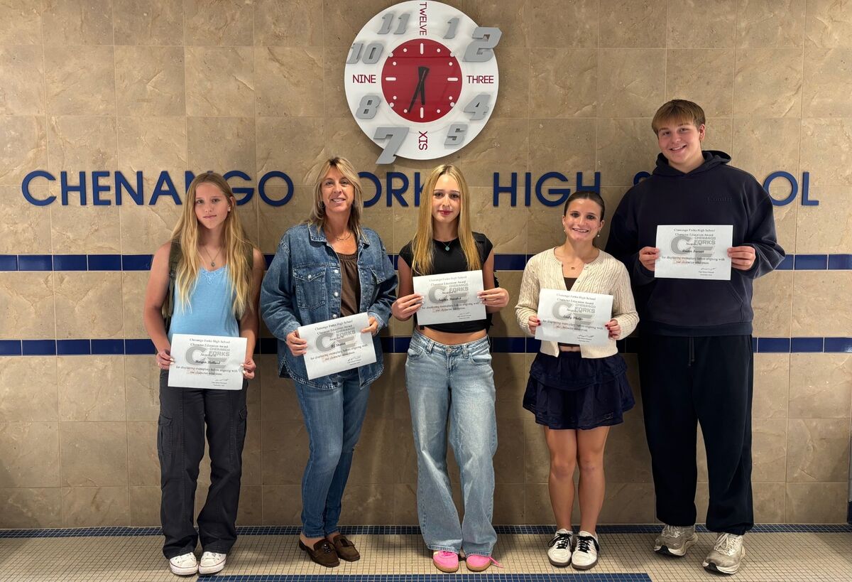 September Character Education Award Winners
