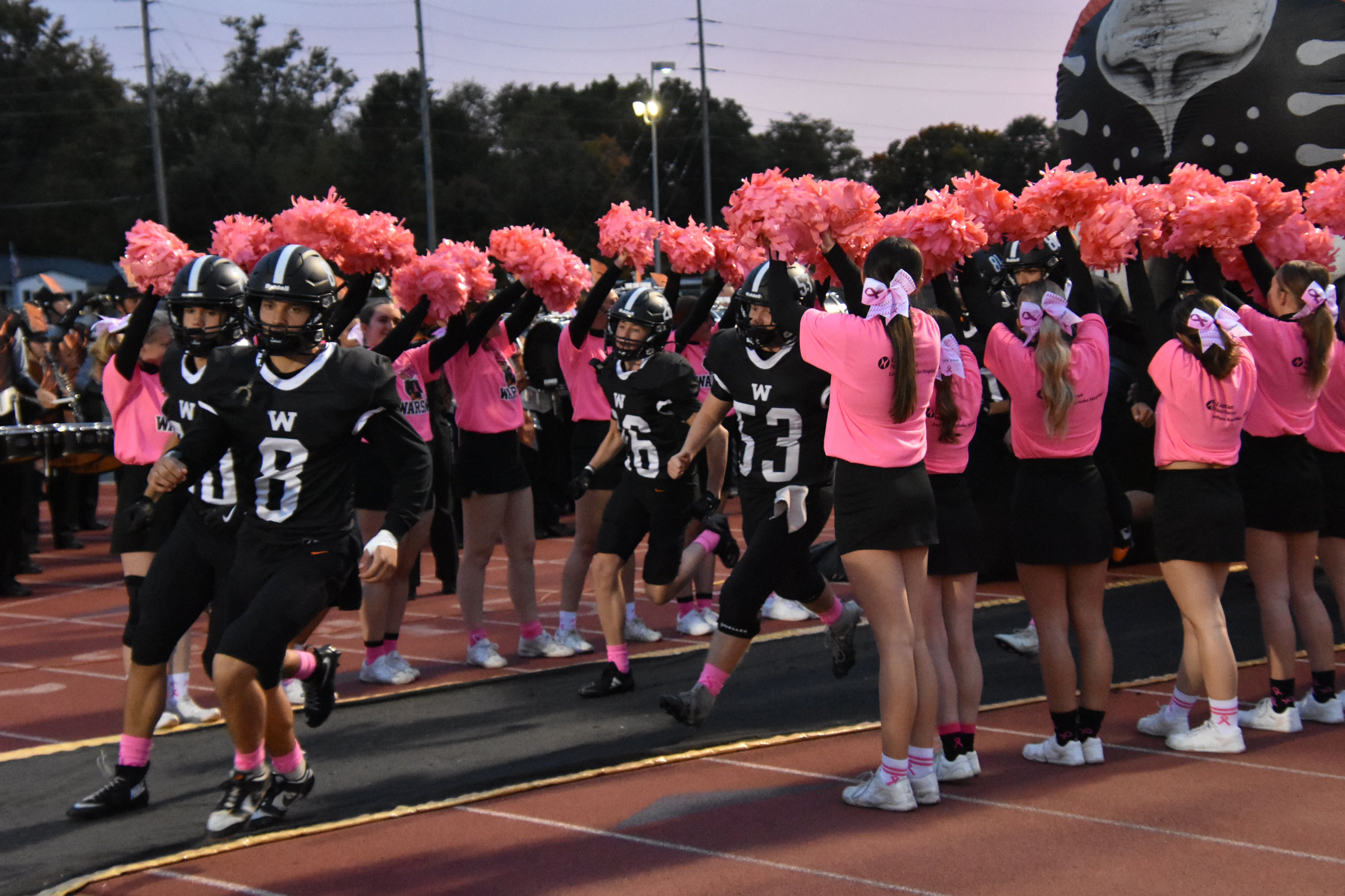 Tonight: Pink Out Night at WCHS Fisher Field! 