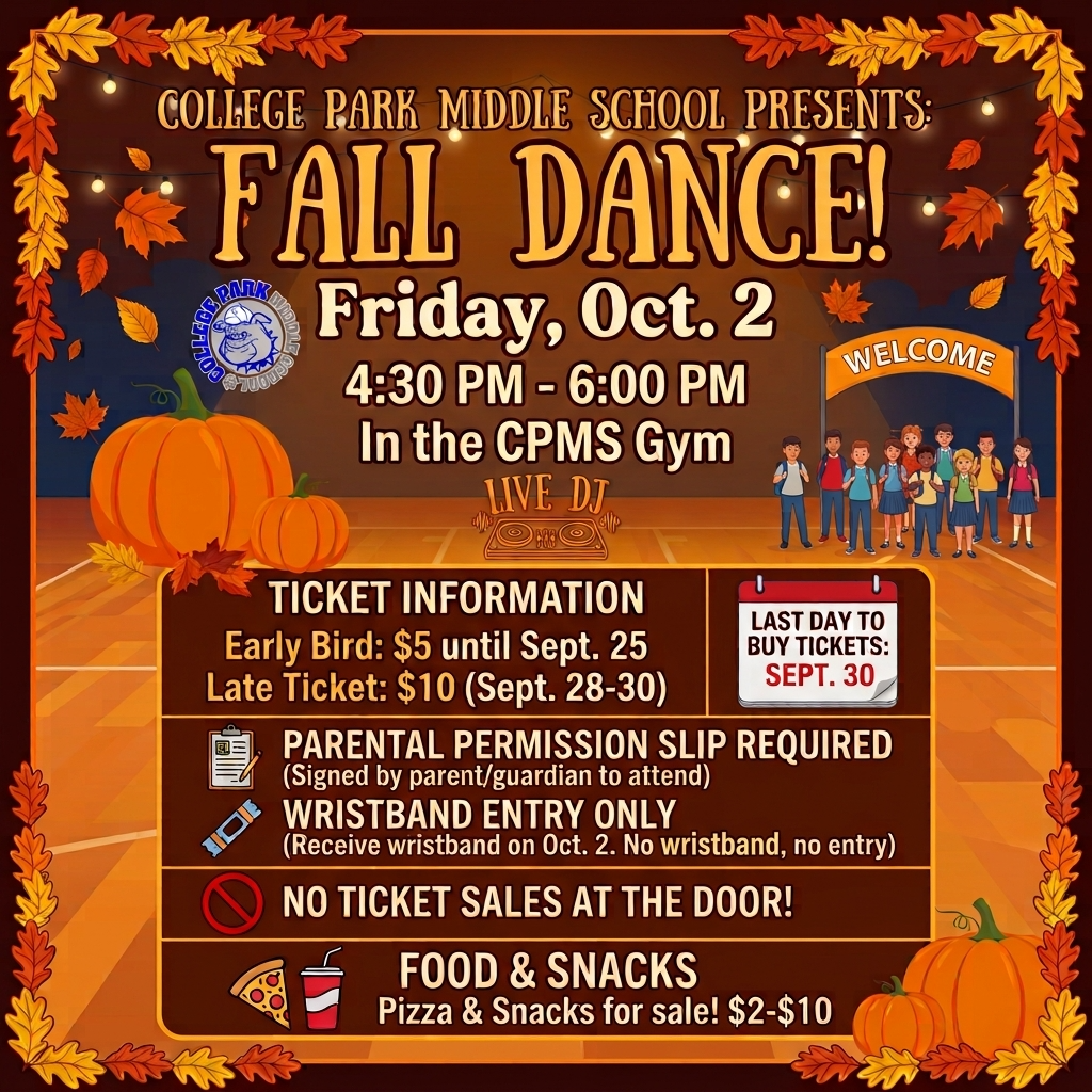 🍂 GET READY TO DANCE, CPMS! 🍁