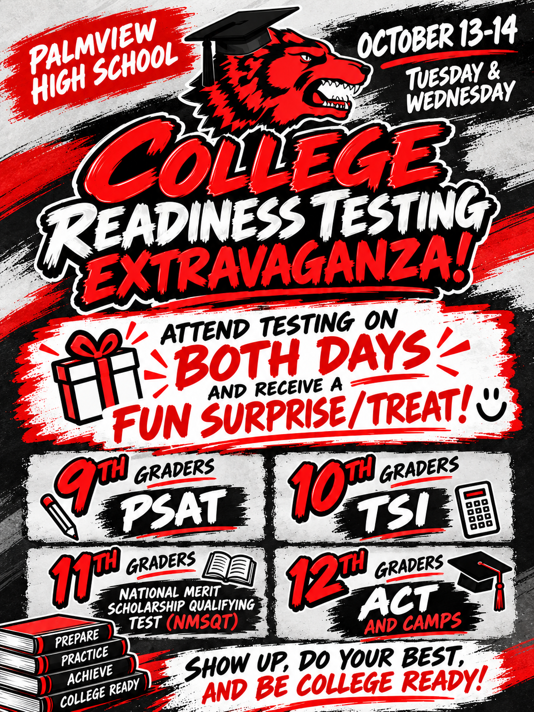 🎓 College Readiness Testing Extravaganza!