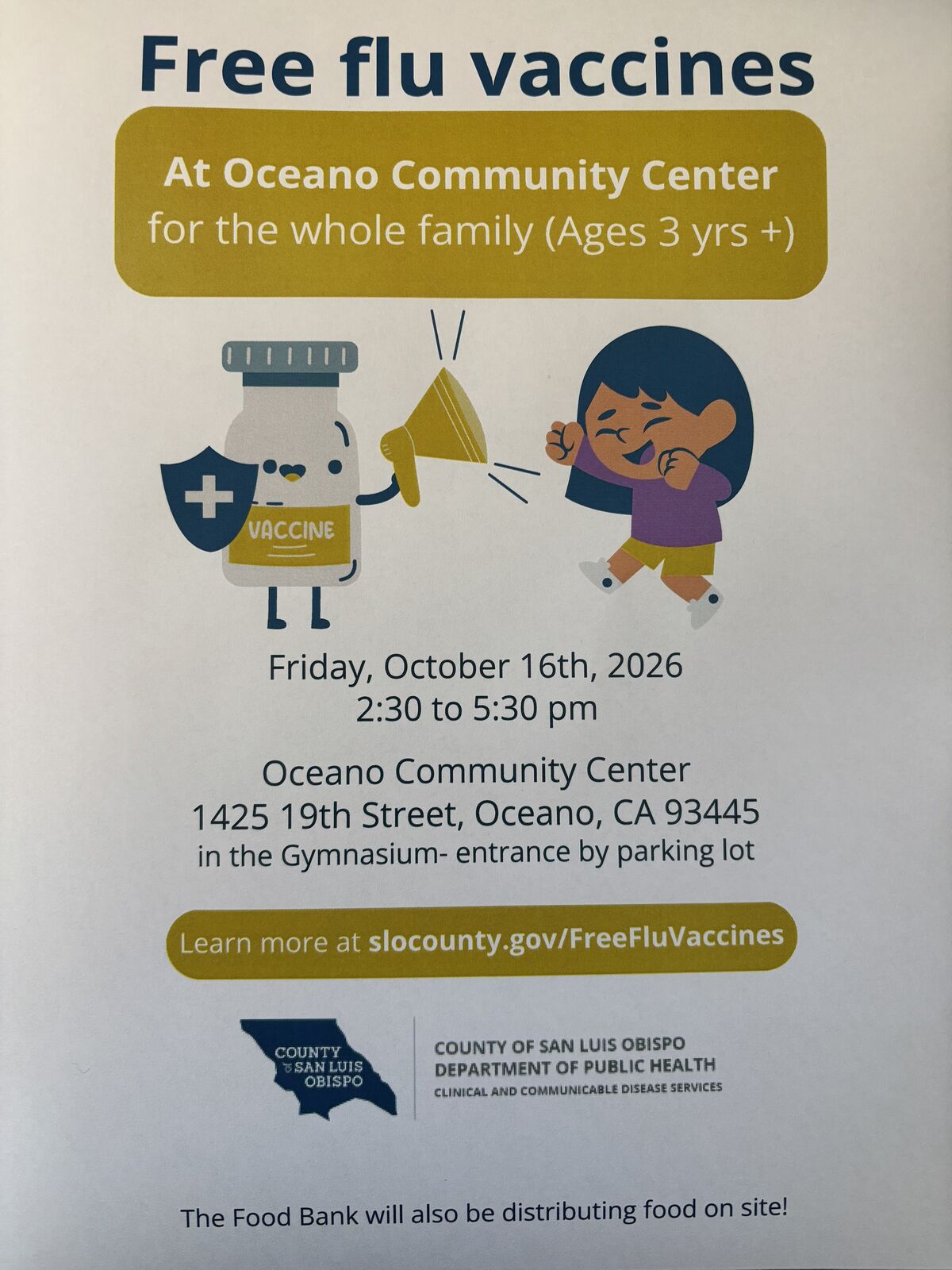 FREE FLU CLINIC