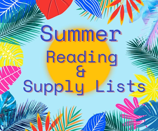 School Supply List & Summer Reading - GRADE 8