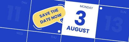 SAVE THE DATE