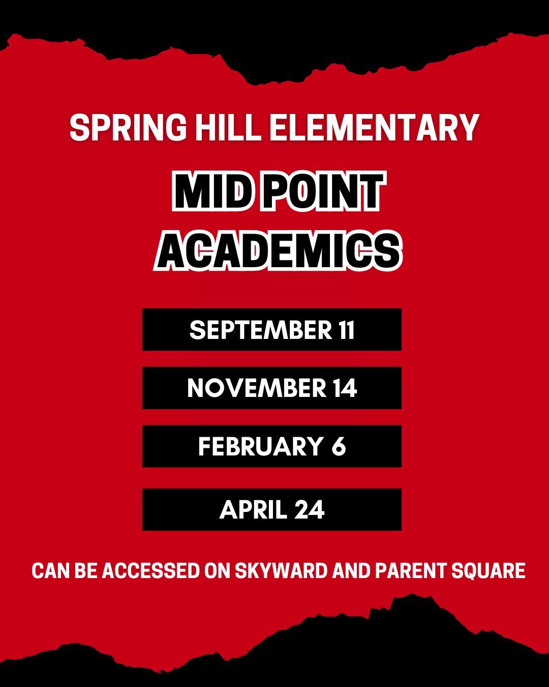 Time to check your child's progress!