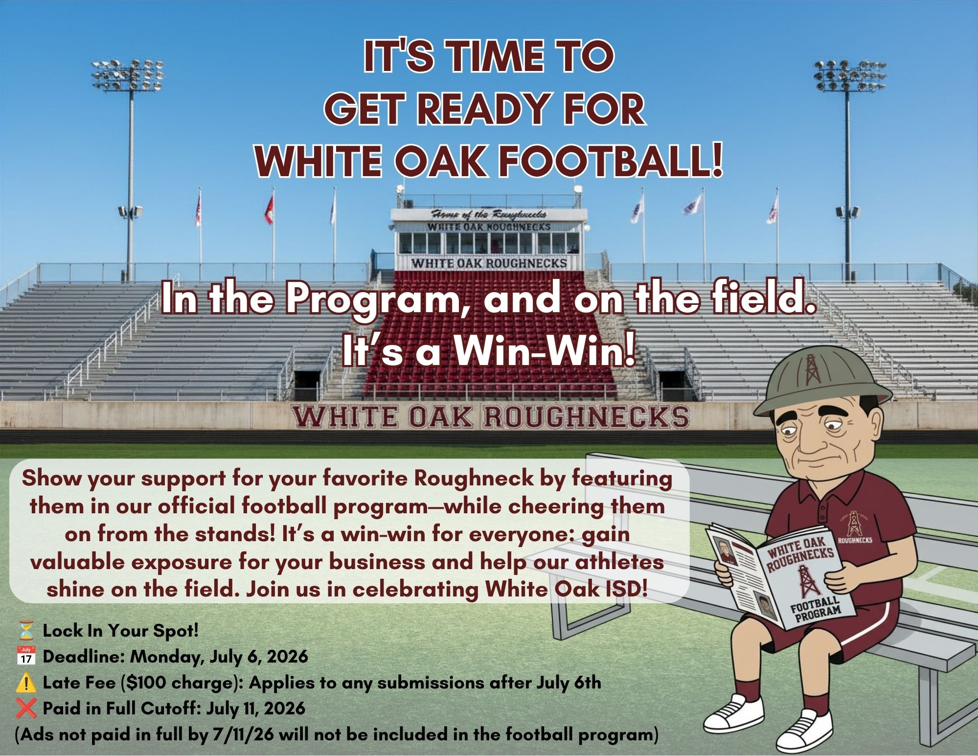 Football Program Ads!!