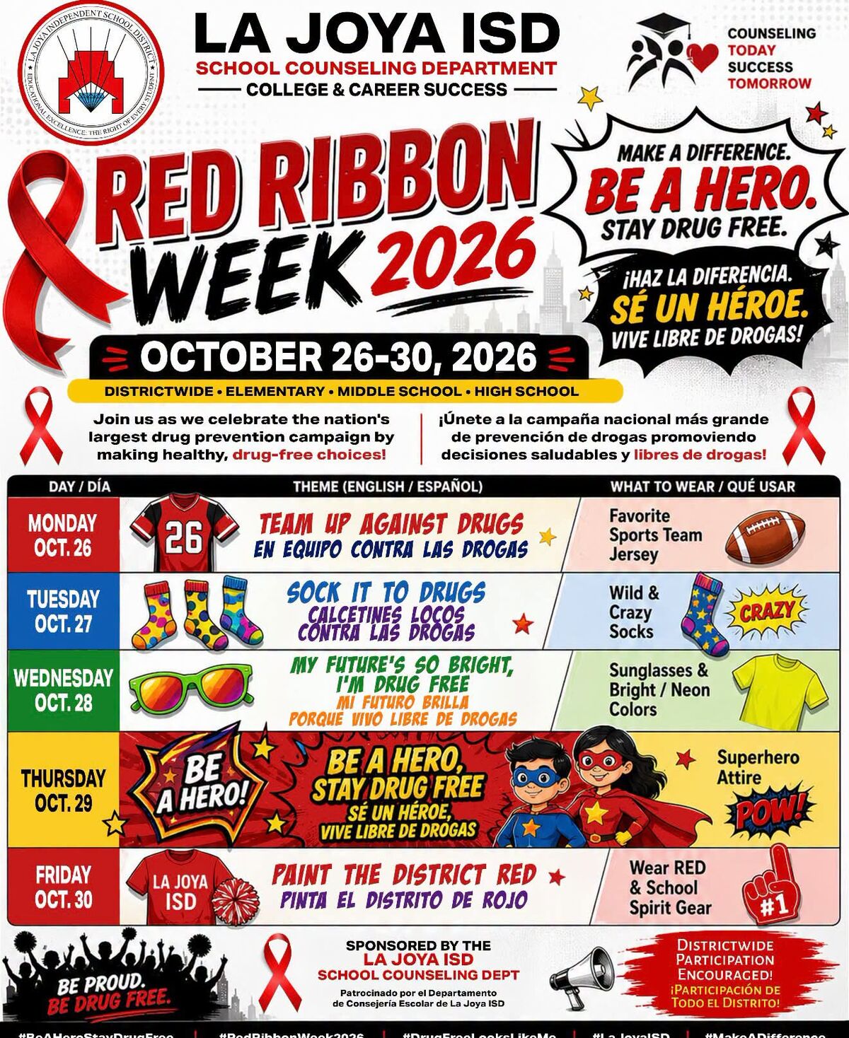 ❤️🎗️ RED RIBBON WEEK 2026! 🎗️❤️