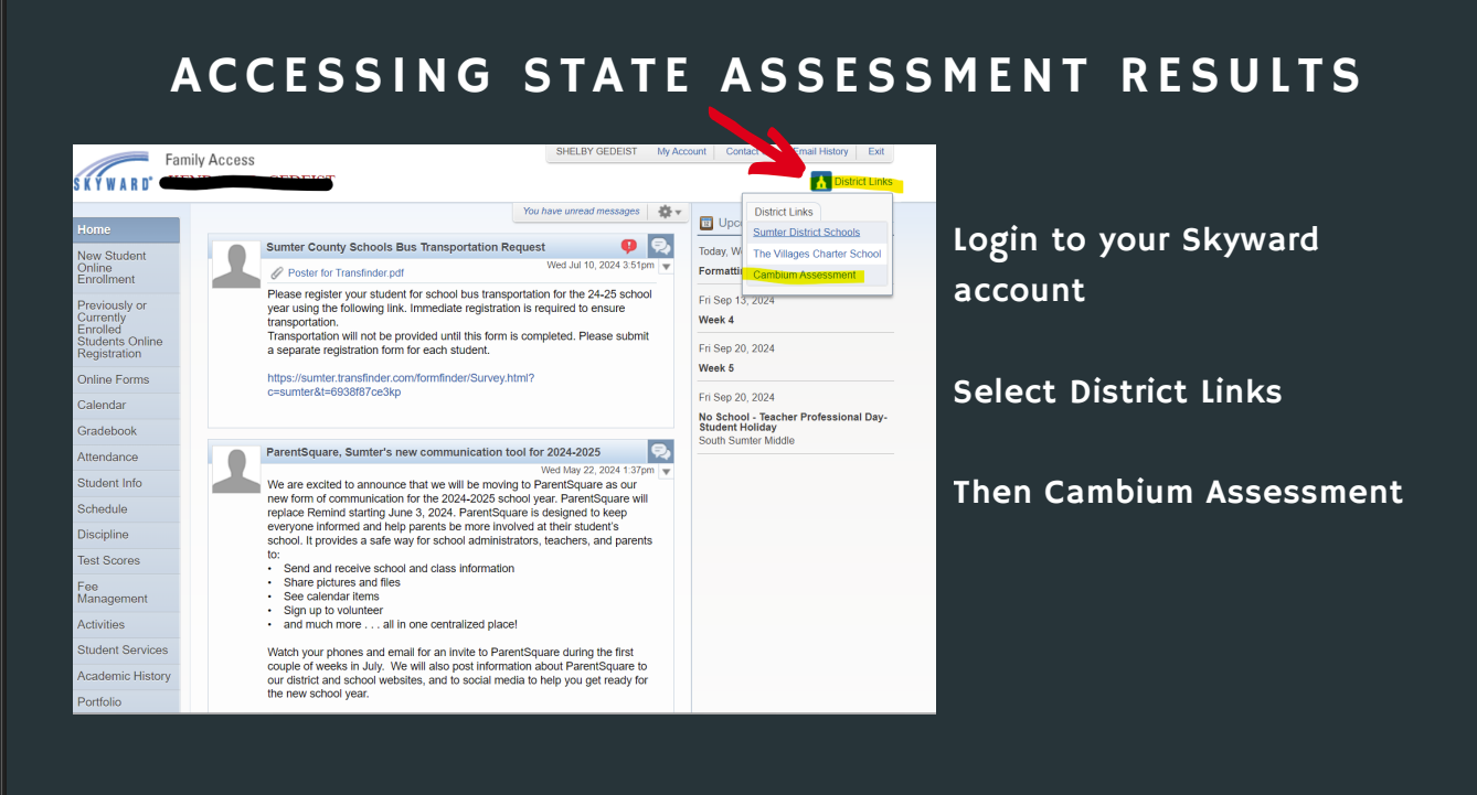 Accessing State Assessment Results