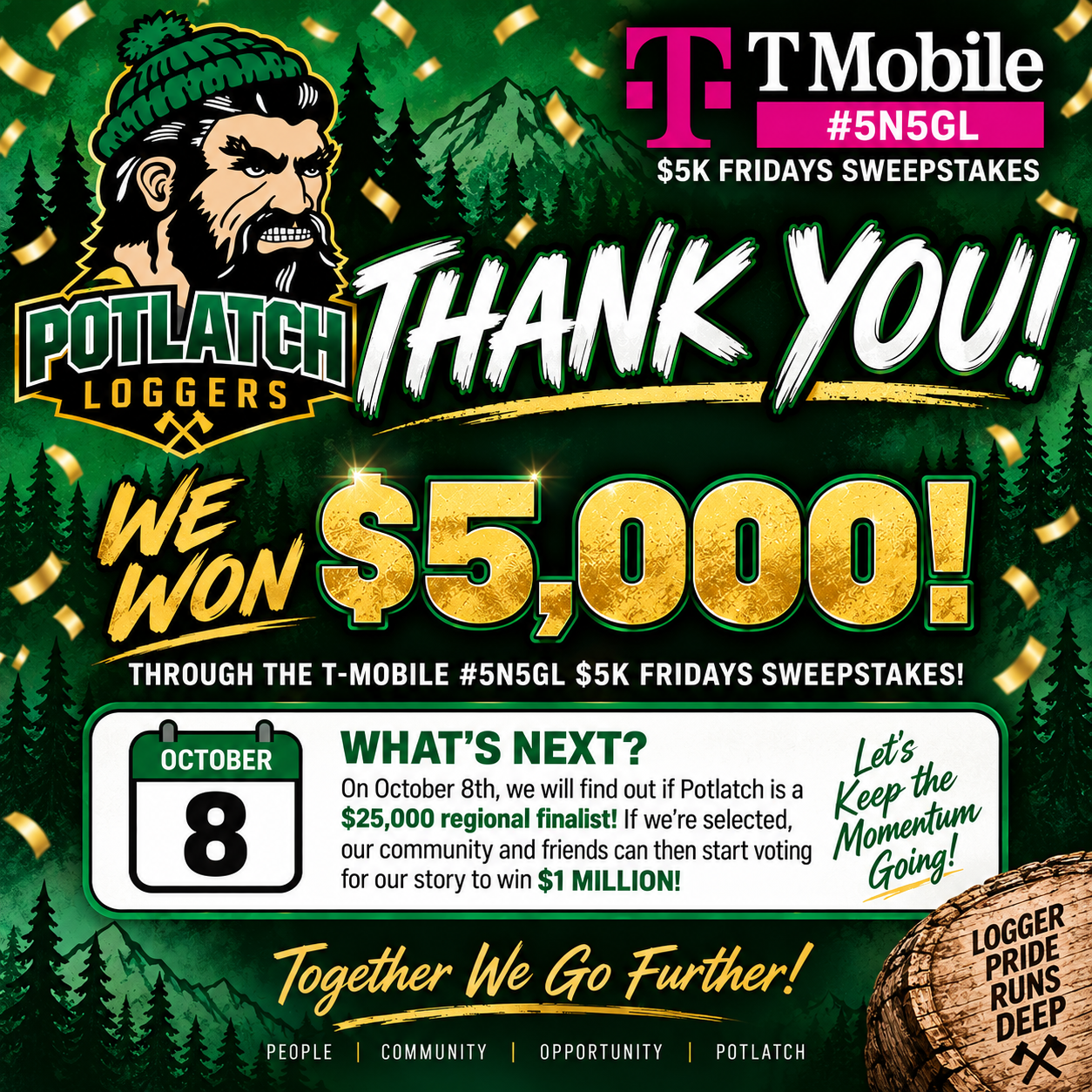 T-Mobile #5N5GL Sweepstakes!