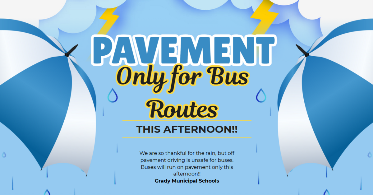Buses This Afternoon