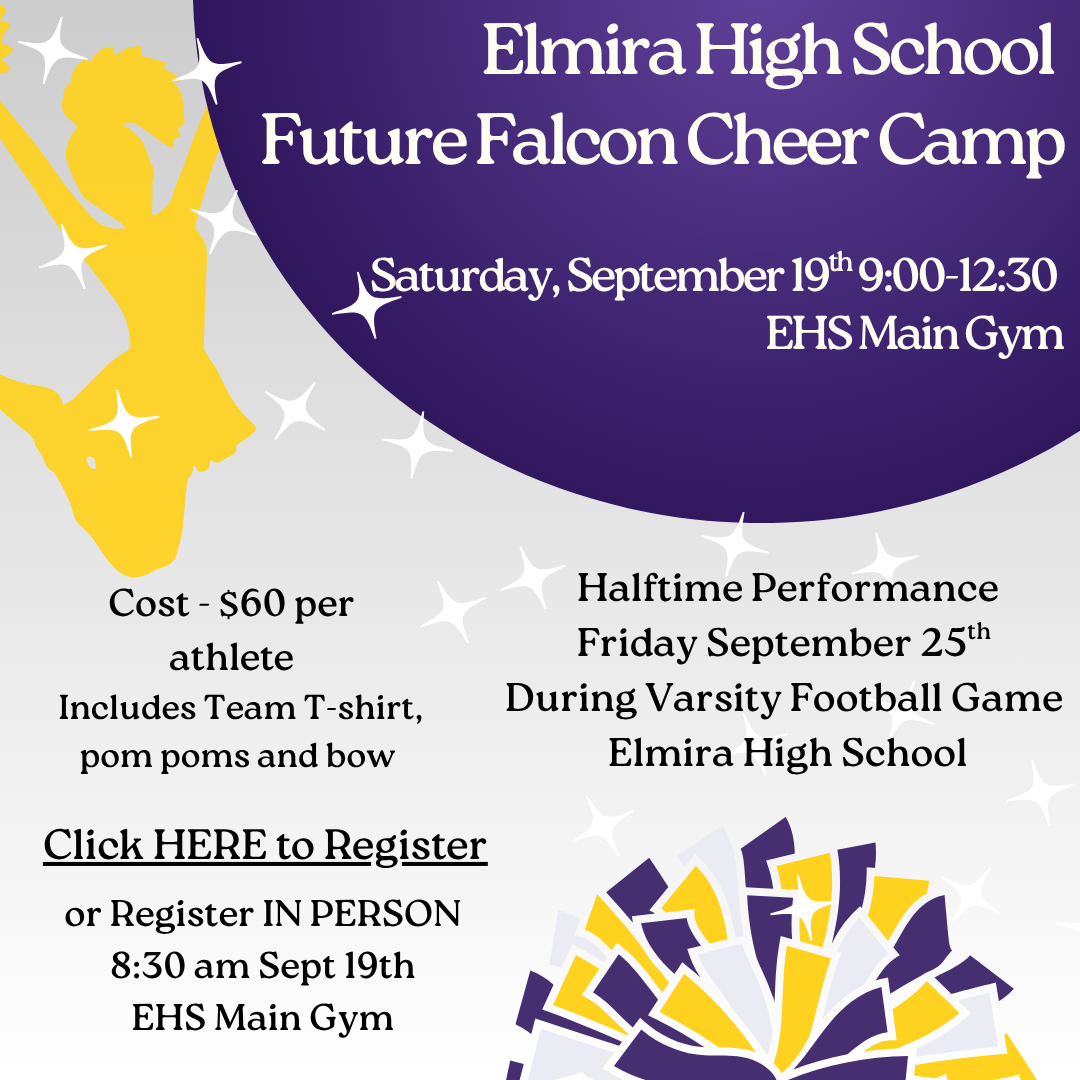 EHS Cheer Future Falcons Cheer Camp