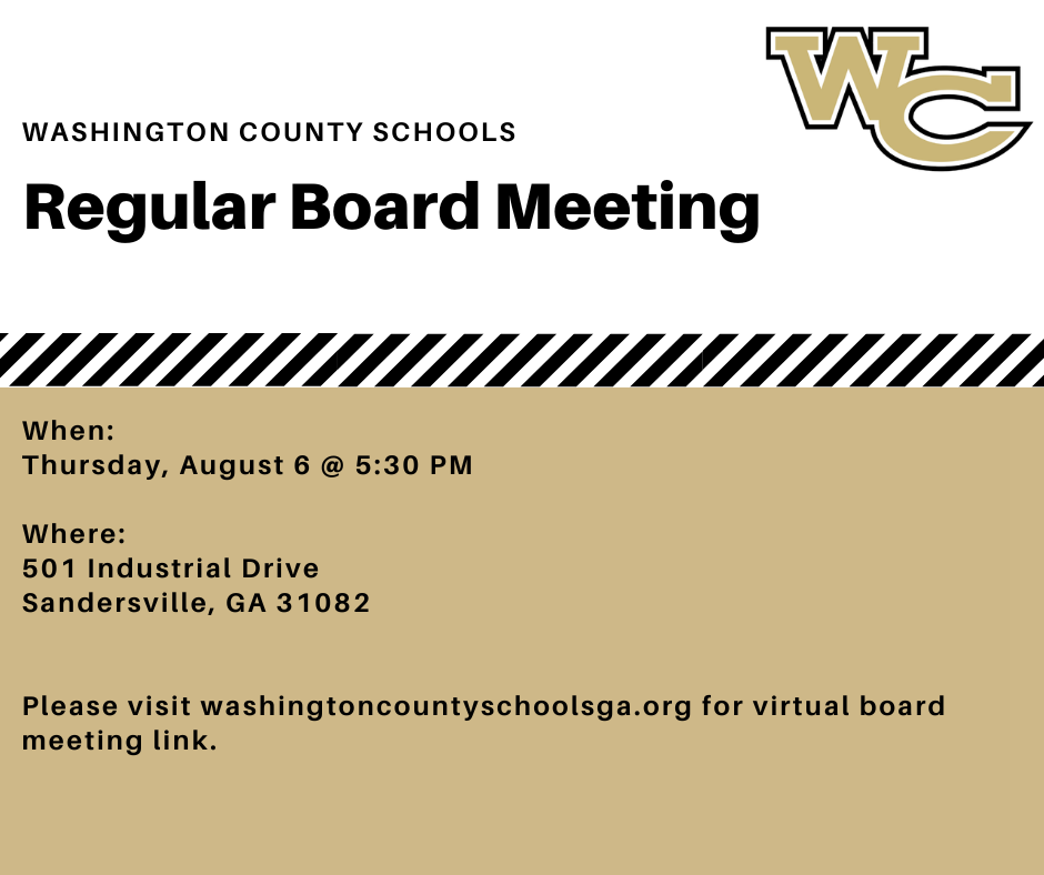 August Board of Education Meeting