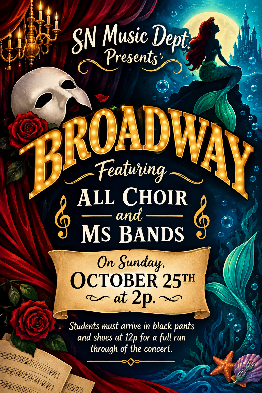 🎭🎶 Broadway comes to South Newton! 