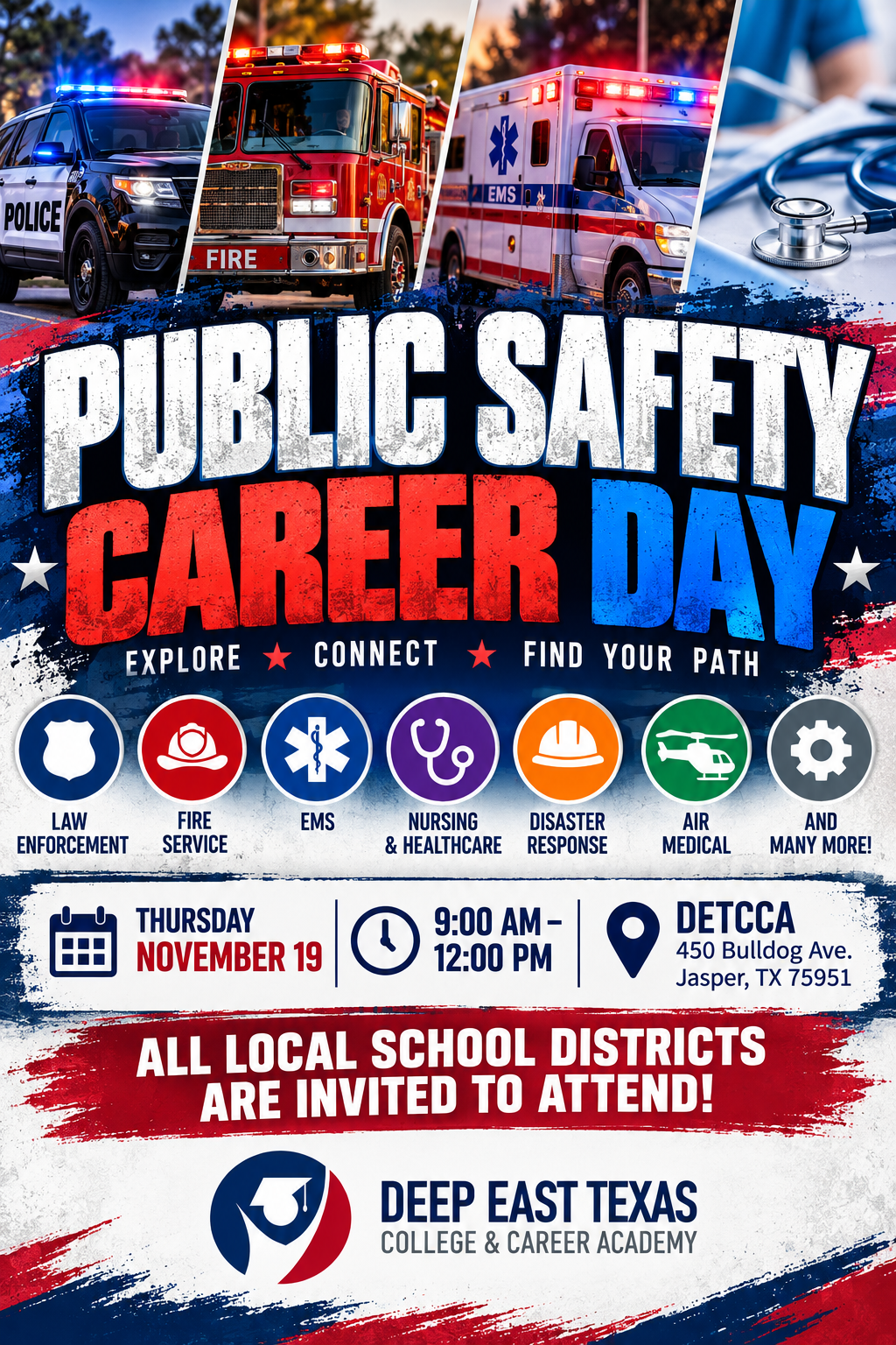 Public Safety Career Day November 19th