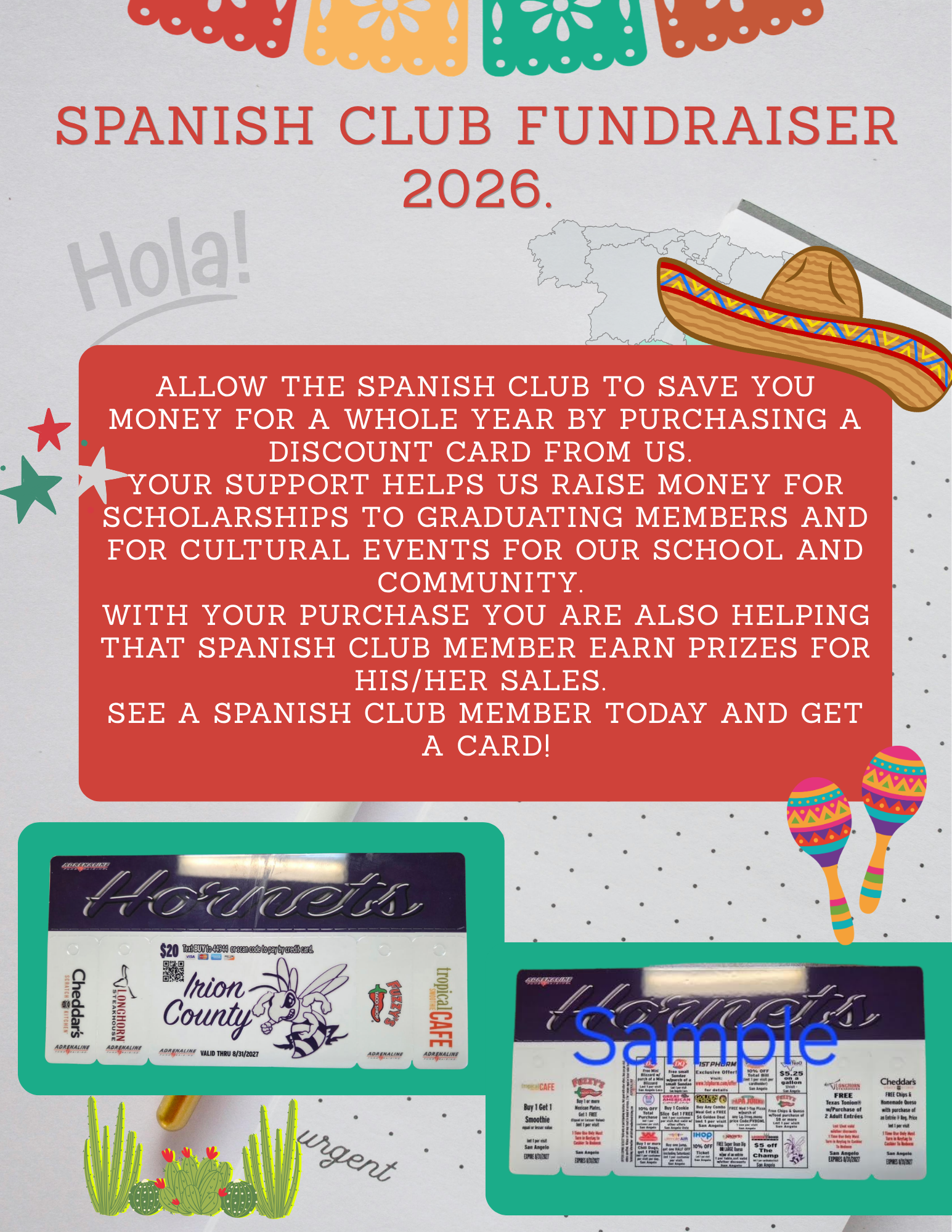 Spanish Club Fundraiser