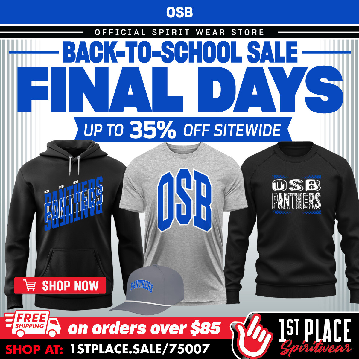 OSB Back-to-School Spirit Wear Sale!