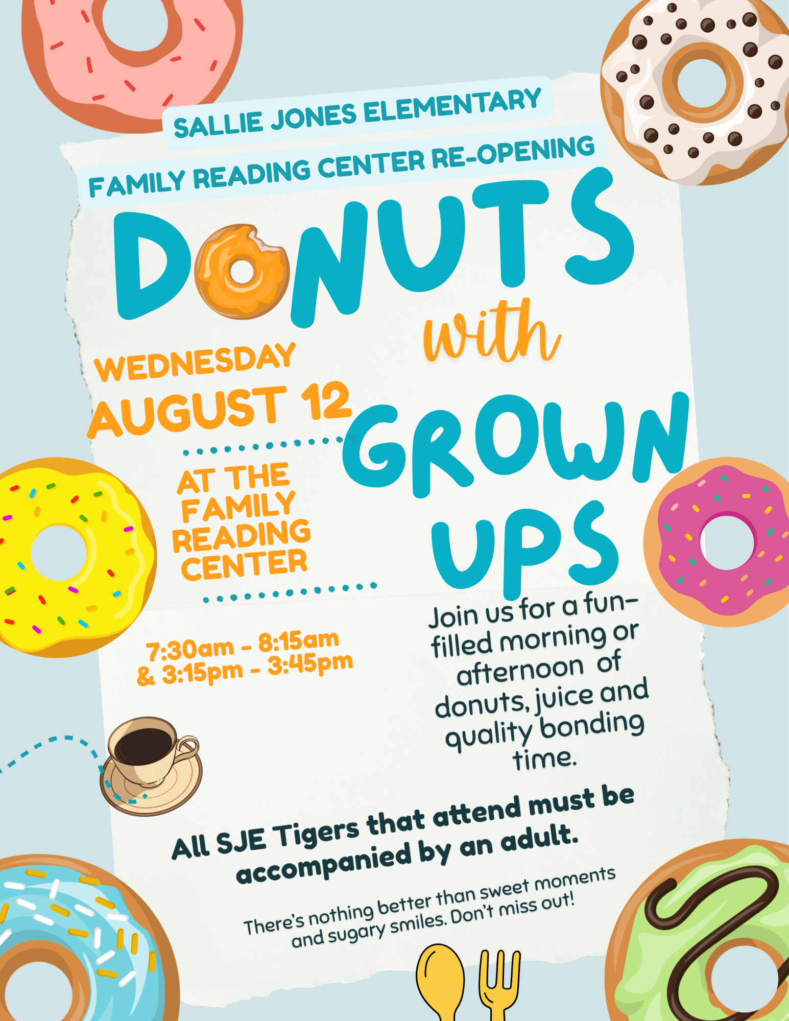 The Family Reading Center is BACK! 