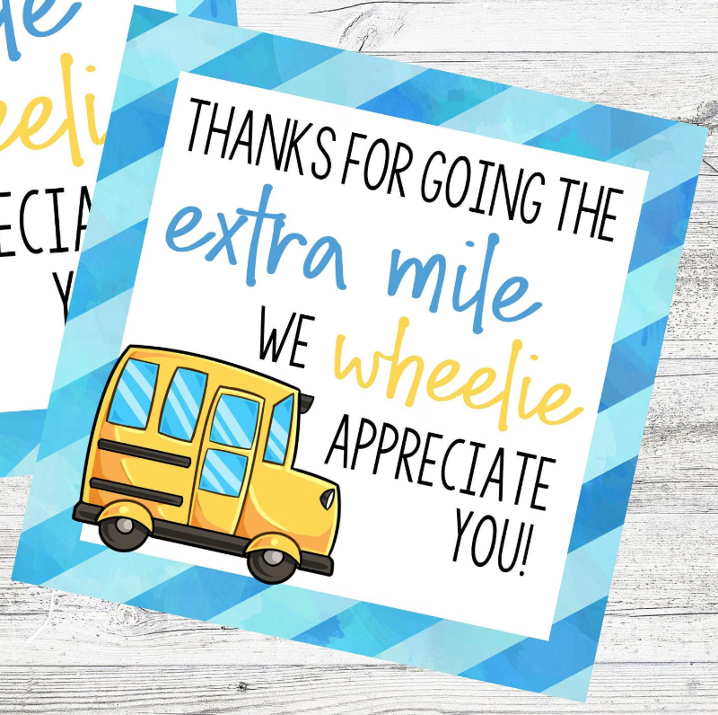 Bus Driver Appreciation Day: Tuesday, April 28th