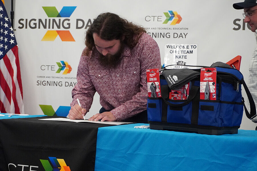 Hartford Students Recognized at WSWHE BOCES CTE Signing Day