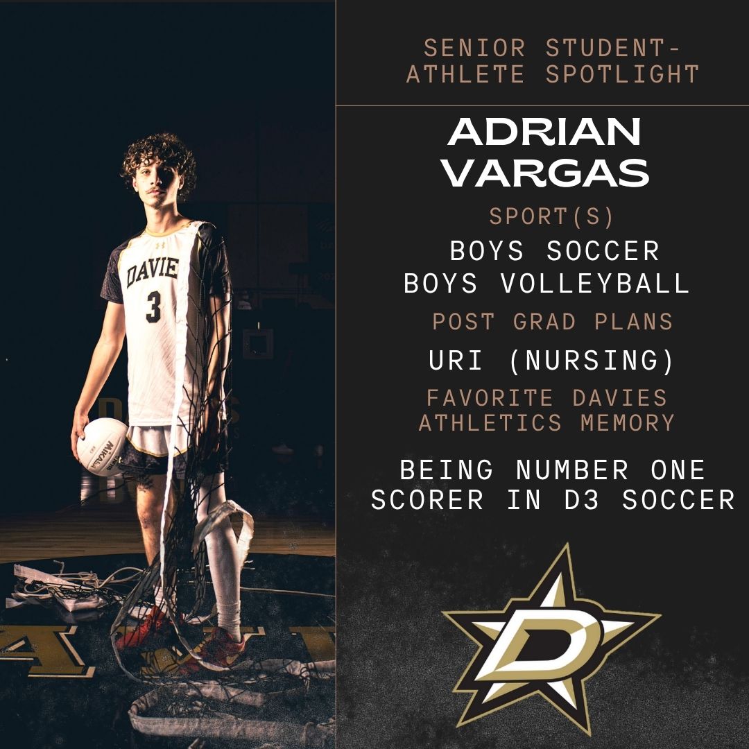 Senior Student-Athlete Spotlight: Adrian Vargas