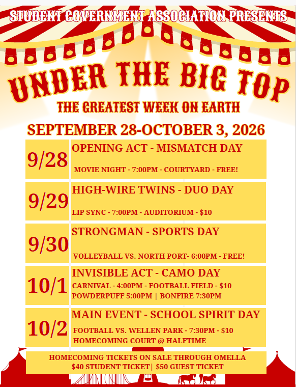 Mantas, are you ready for Homecoming Week?  Join in the fun!