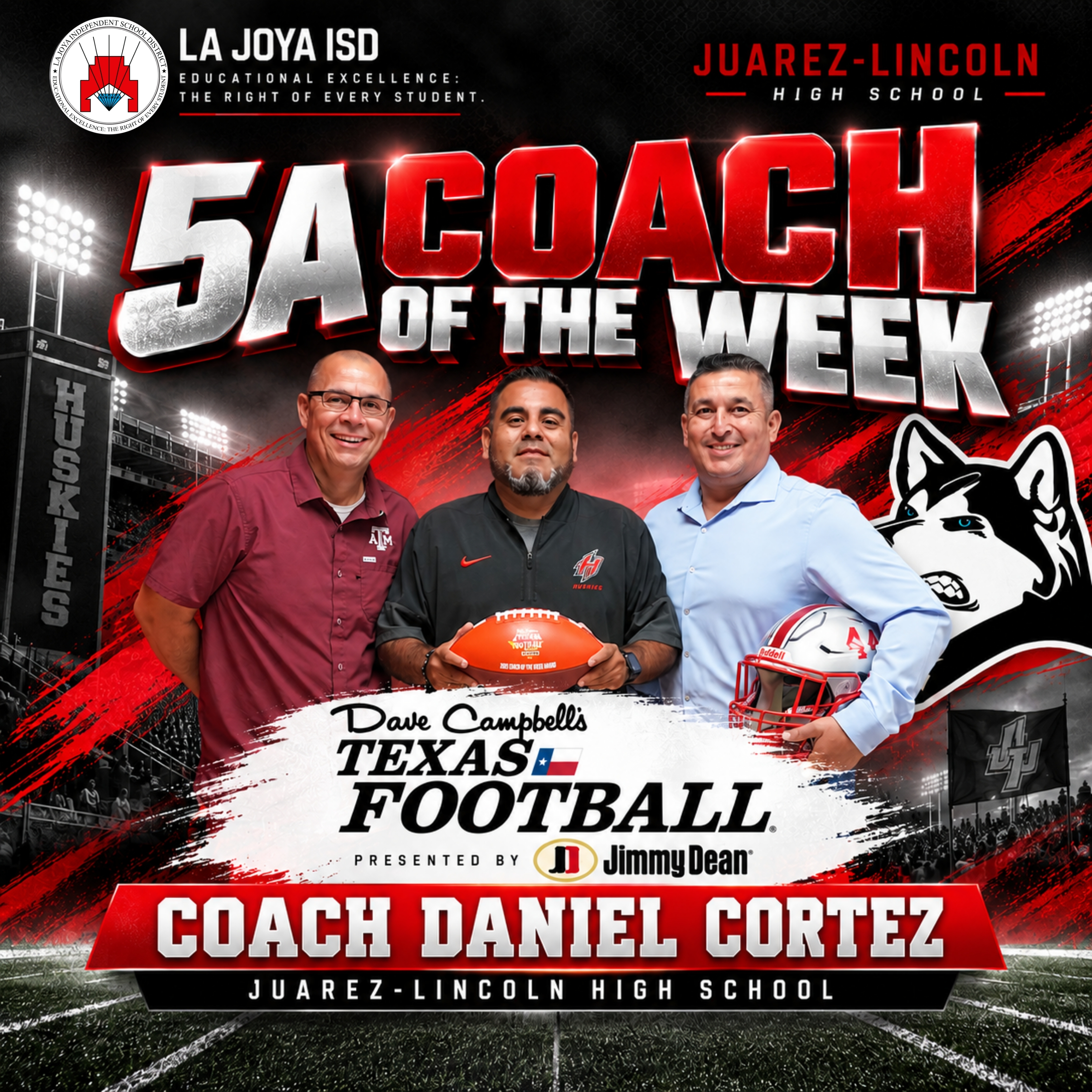 🏈🔥 STATEWIDE RECOGNITION FOR HUSKY NATION! 🤘🏼❤️