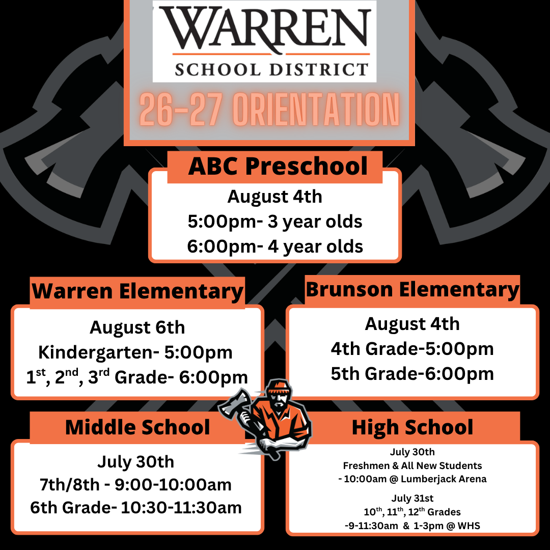 Open House/ Orientation 2026-27