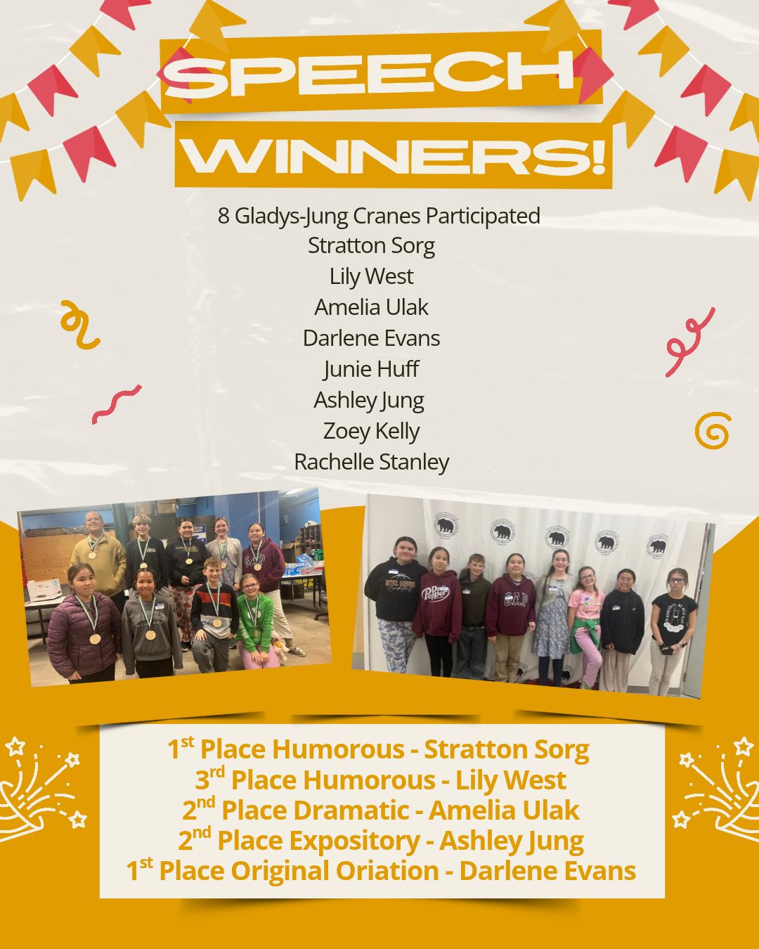 LKSD Speech Competition Winners