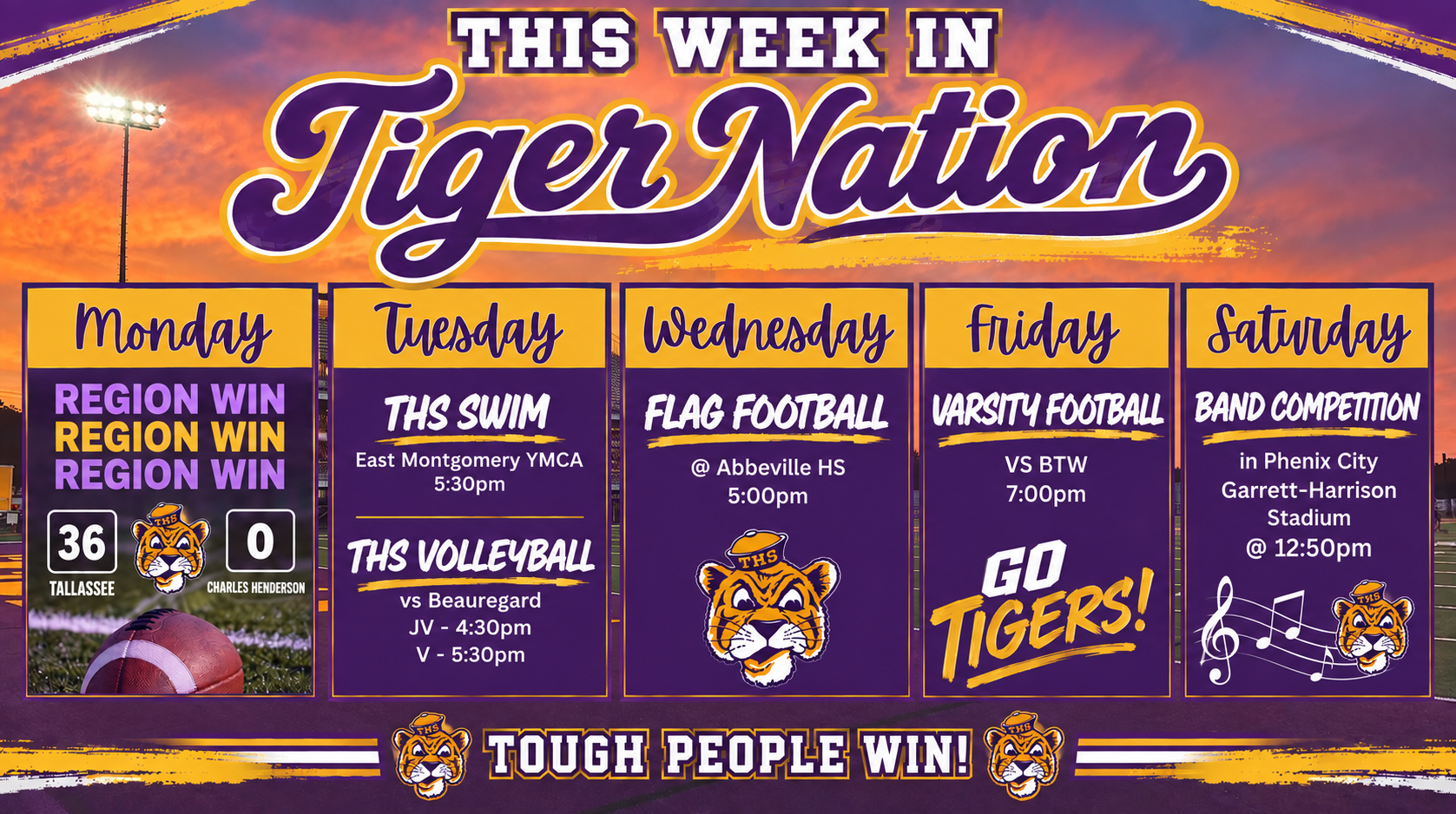This Week in Tiger Nation!! 