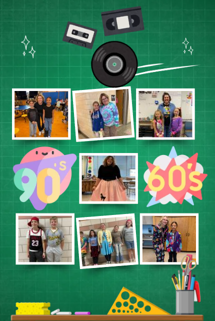 Spirit Week: Decades Day! 