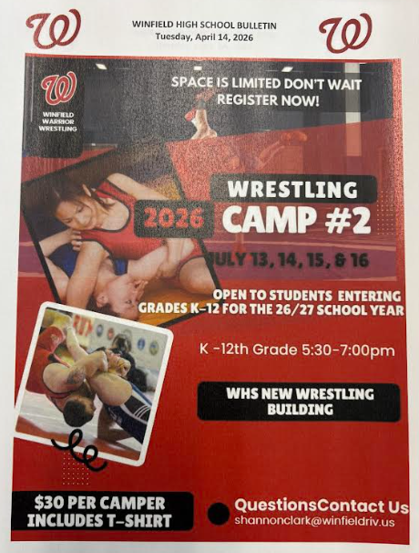 Summer Sports Camps for Winfield R-IV School District **Summer 2026**