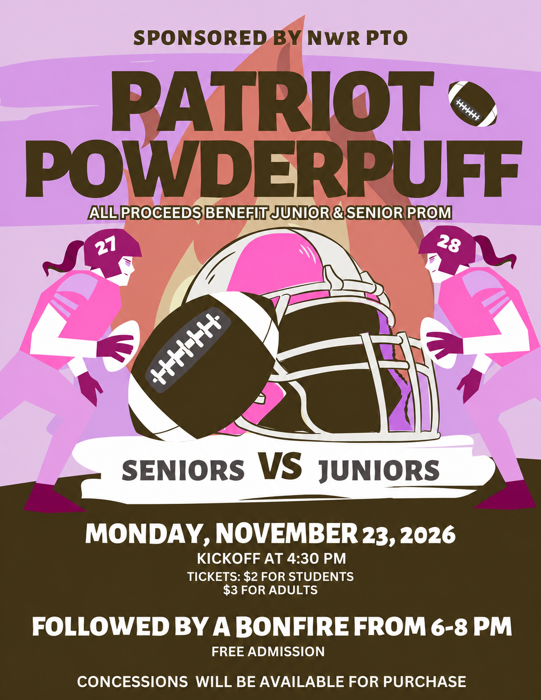 NWR Powderpuff Game - 11/23/26