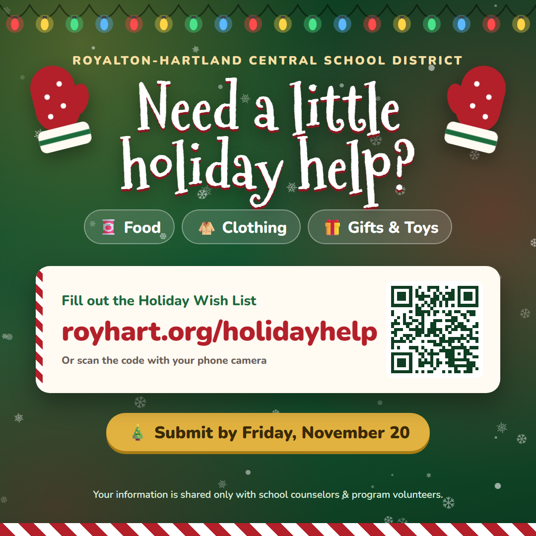 Gasport Lions Club Holiday Assistance for Families