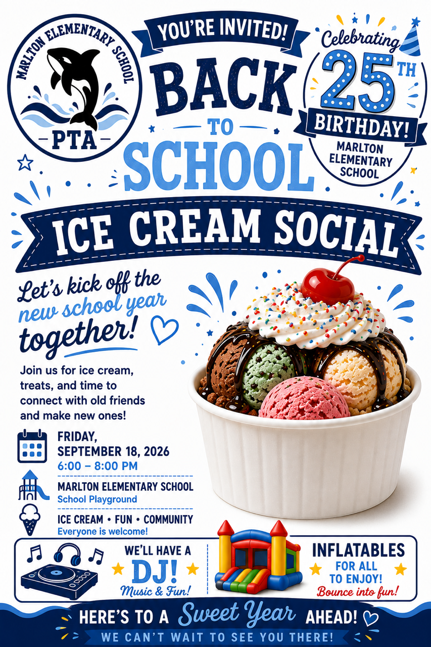  Ice Cream Social & 25 Years of MES!