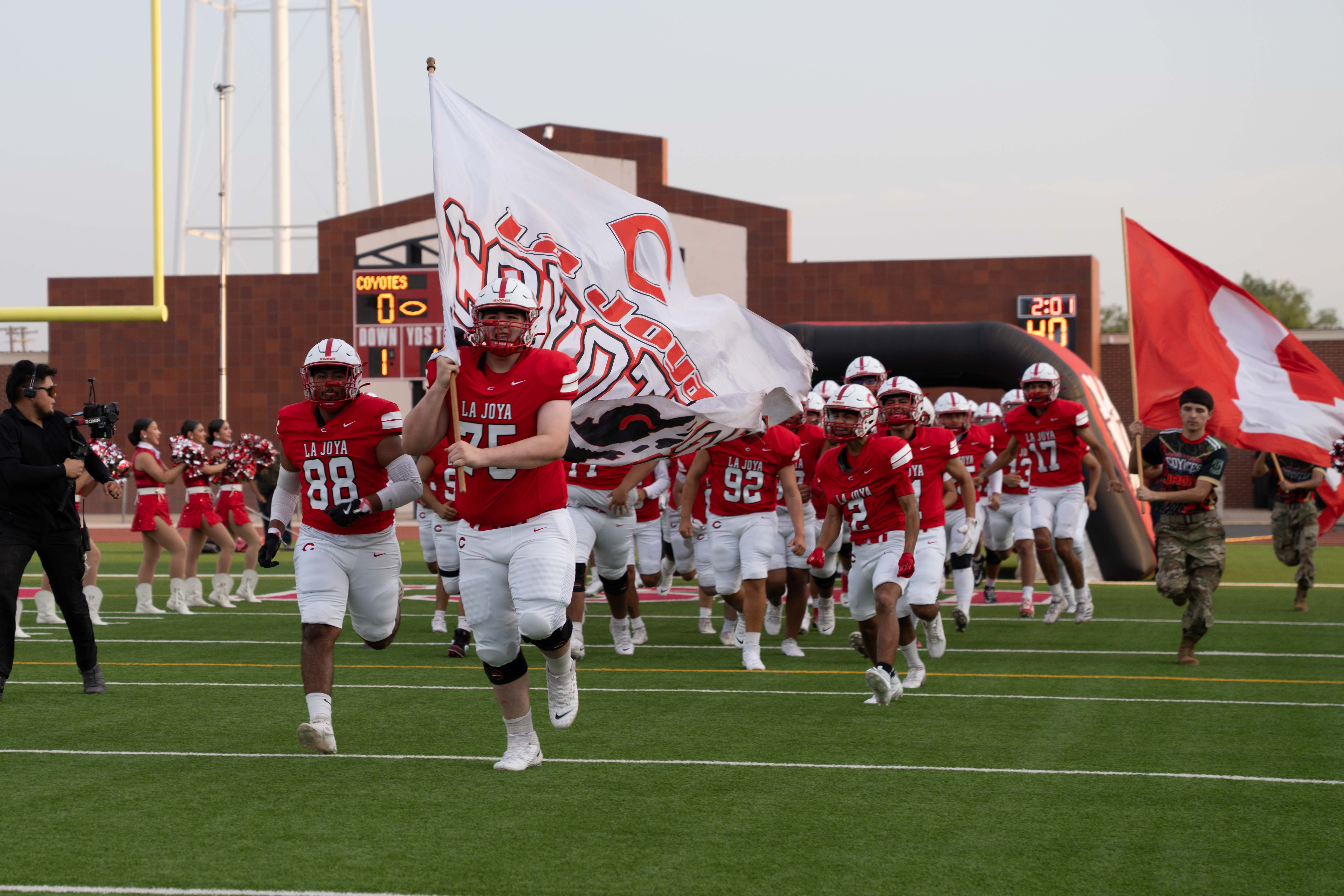 🏈 Friday night lights are officially back in Coyote Country!🎉