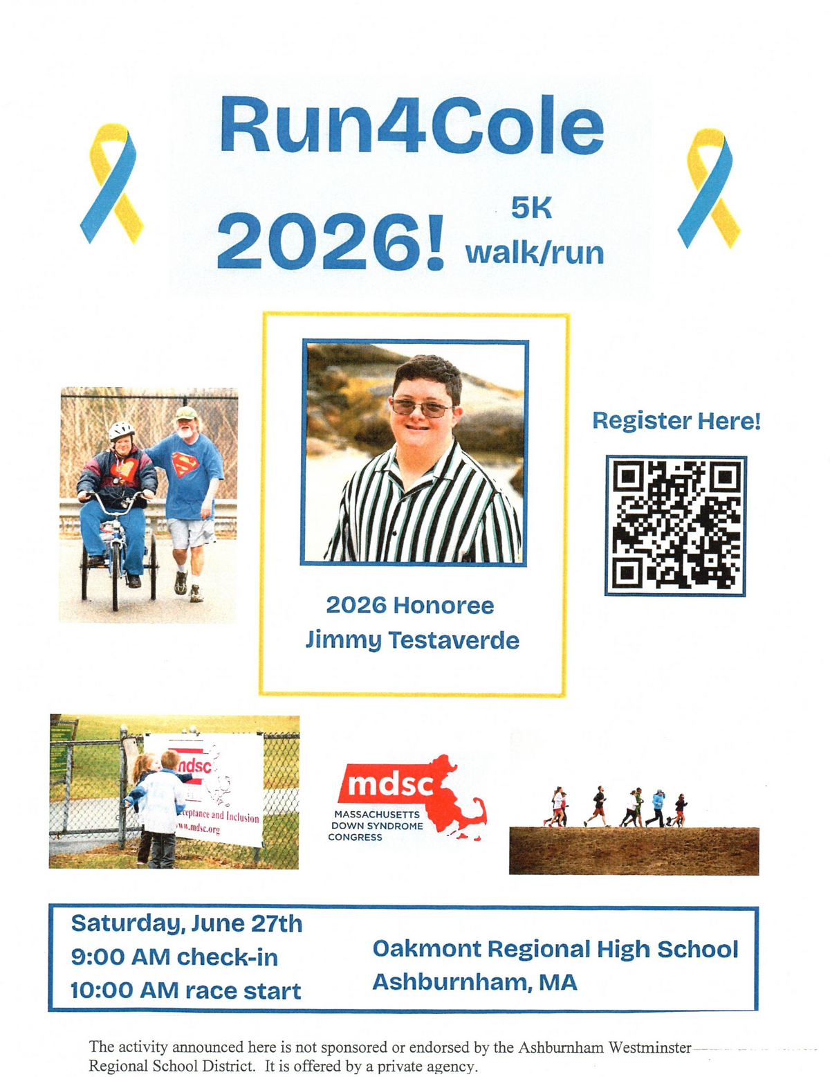 Run4Cole 5K Walk/Run