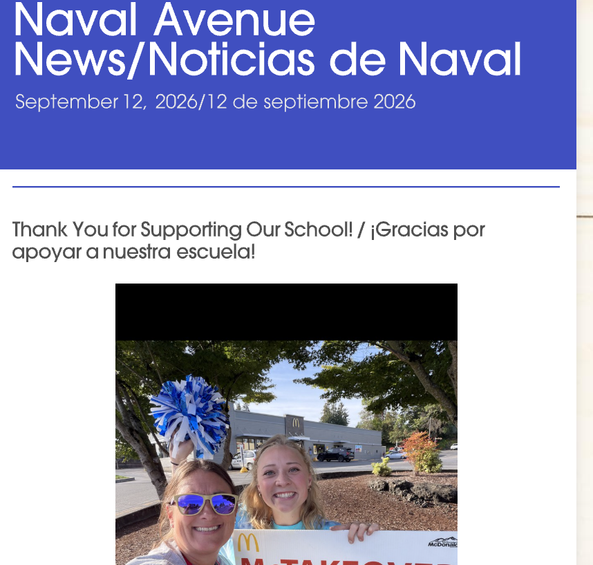 Naval Avenue News 9-12-26