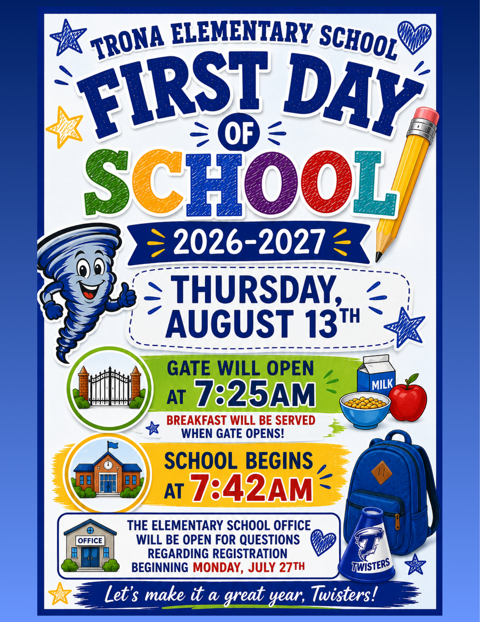 🏫📖✏️2026-2027 School Year🏫📖✏️