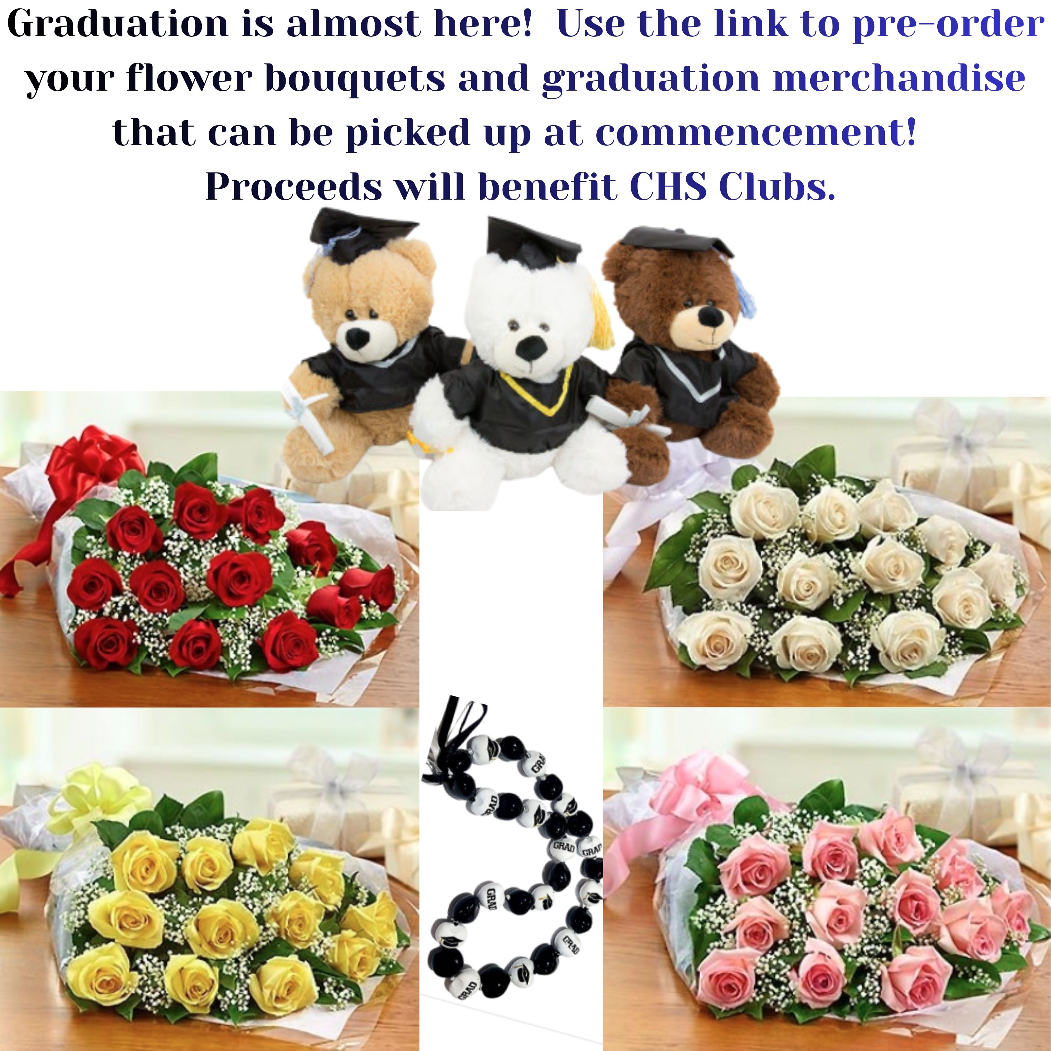 Flowers and gifts for graduates! 