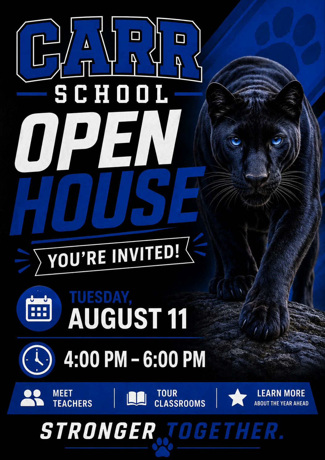 Carr School Open House