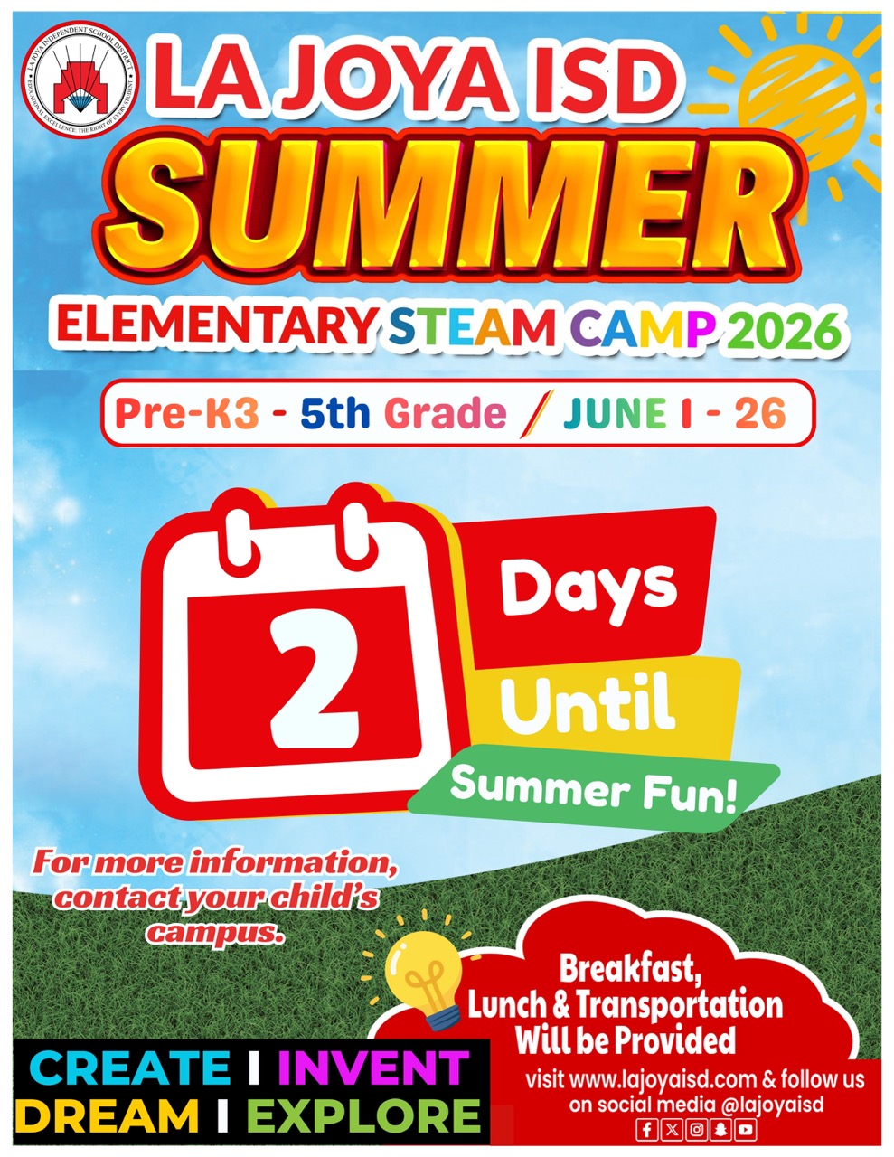 ☀️🎉 Just 2 Days Until Summer Fun Begins! 🎉☀️