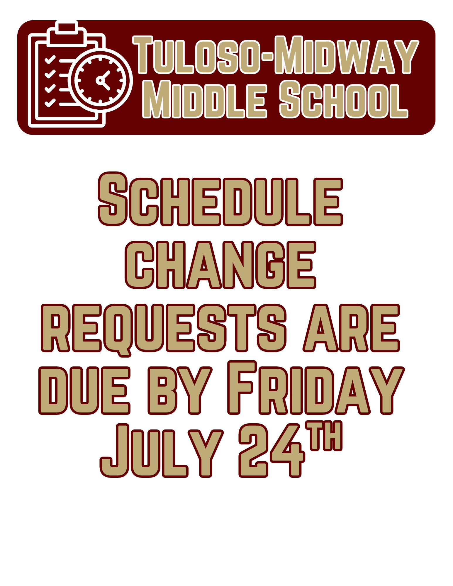 A Message from our Counselors