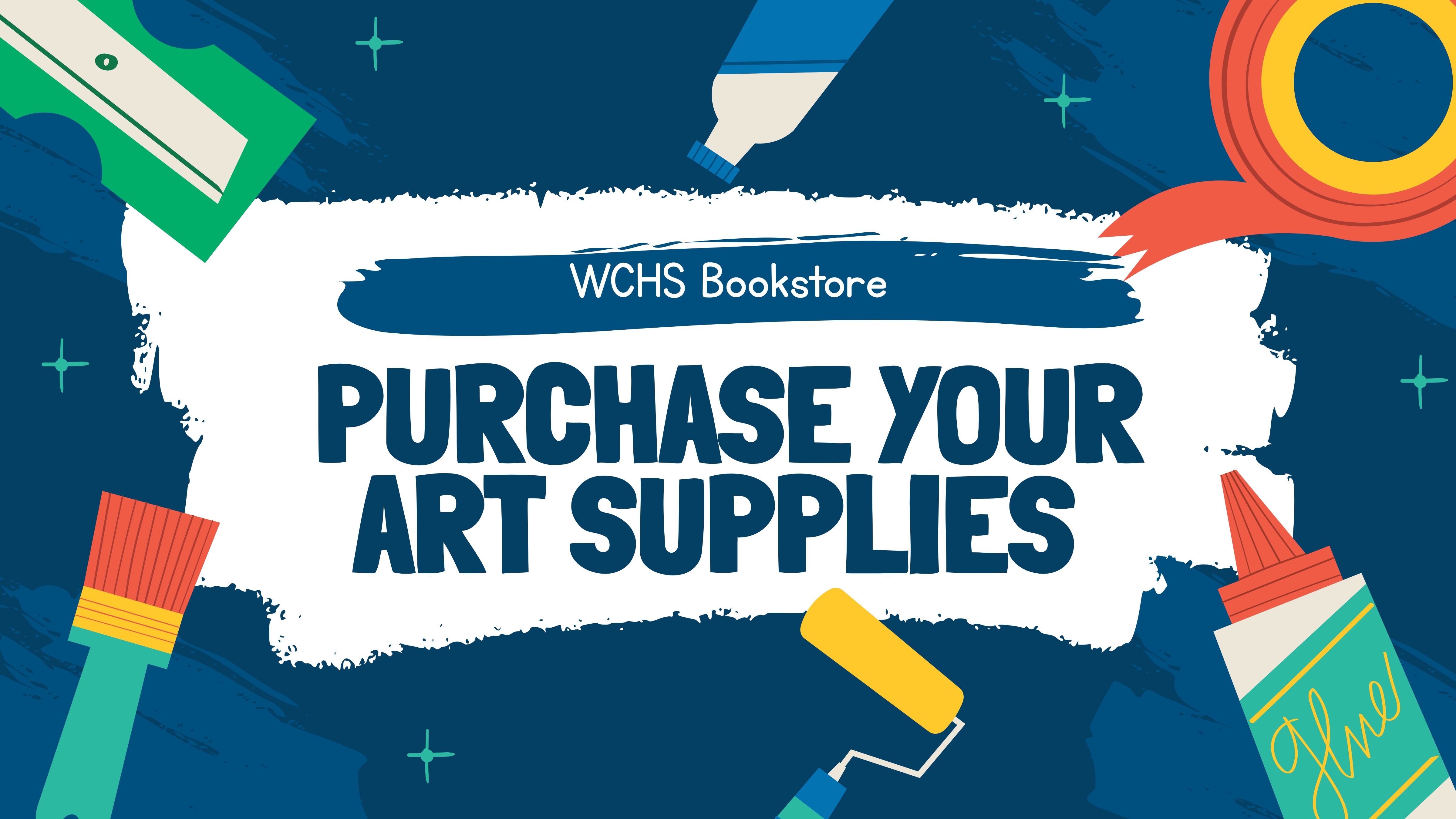 Now Available! Purchase Your Classroom and Art Supplies Online