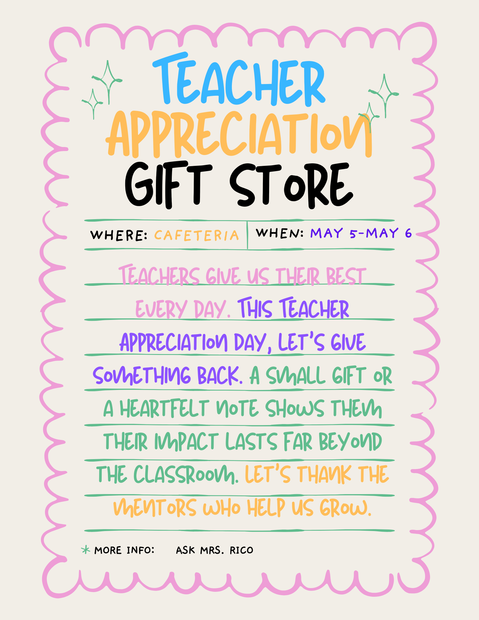 Teacher Appreciation Week! 