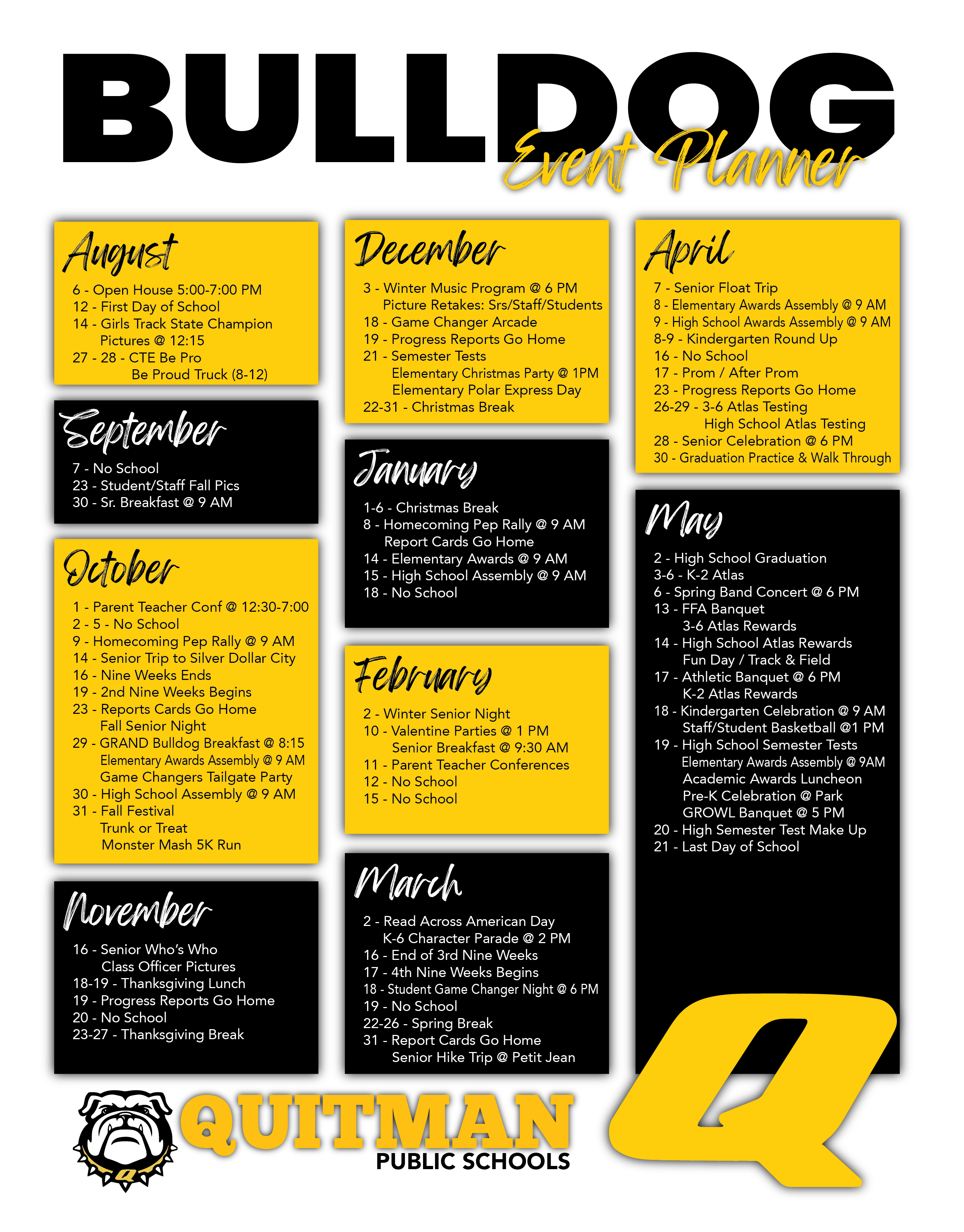 Bulldog Event Planner