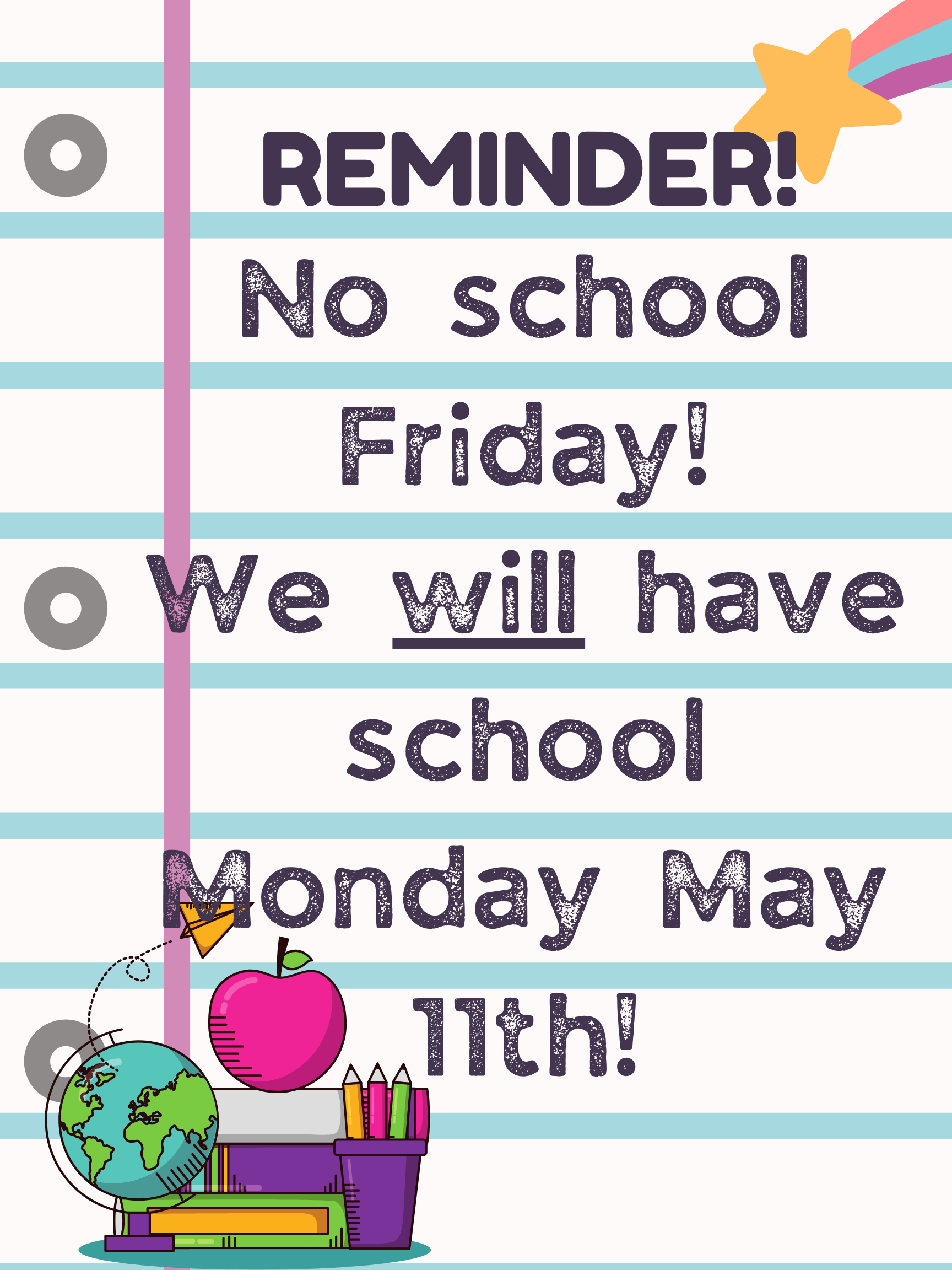 School Schedule Change
