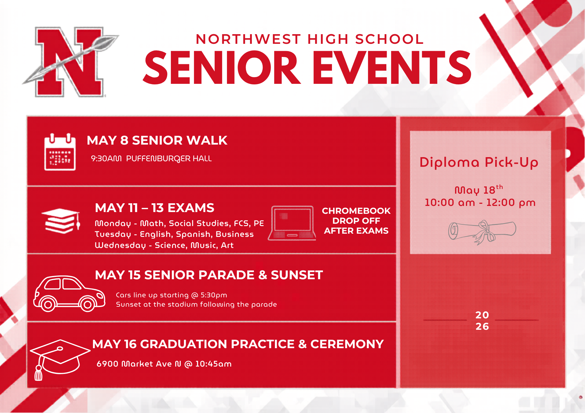 Senior Reminders 