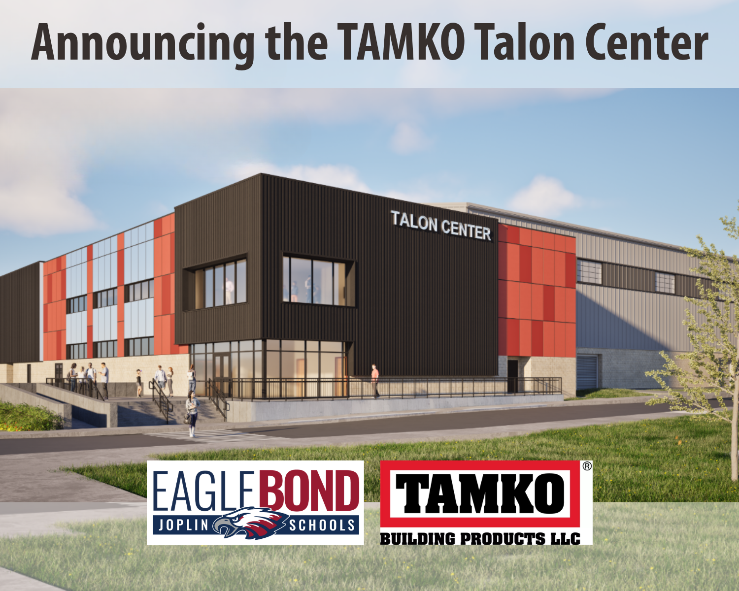 Announcing the Talon Center name and TAMKO partnership