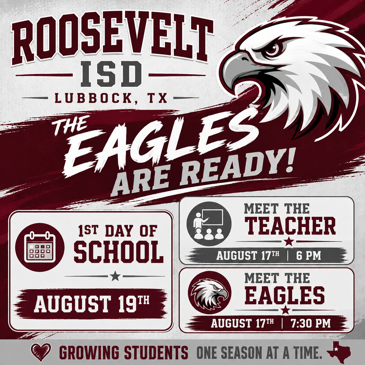 Important Dates - Beginning of School 26-27